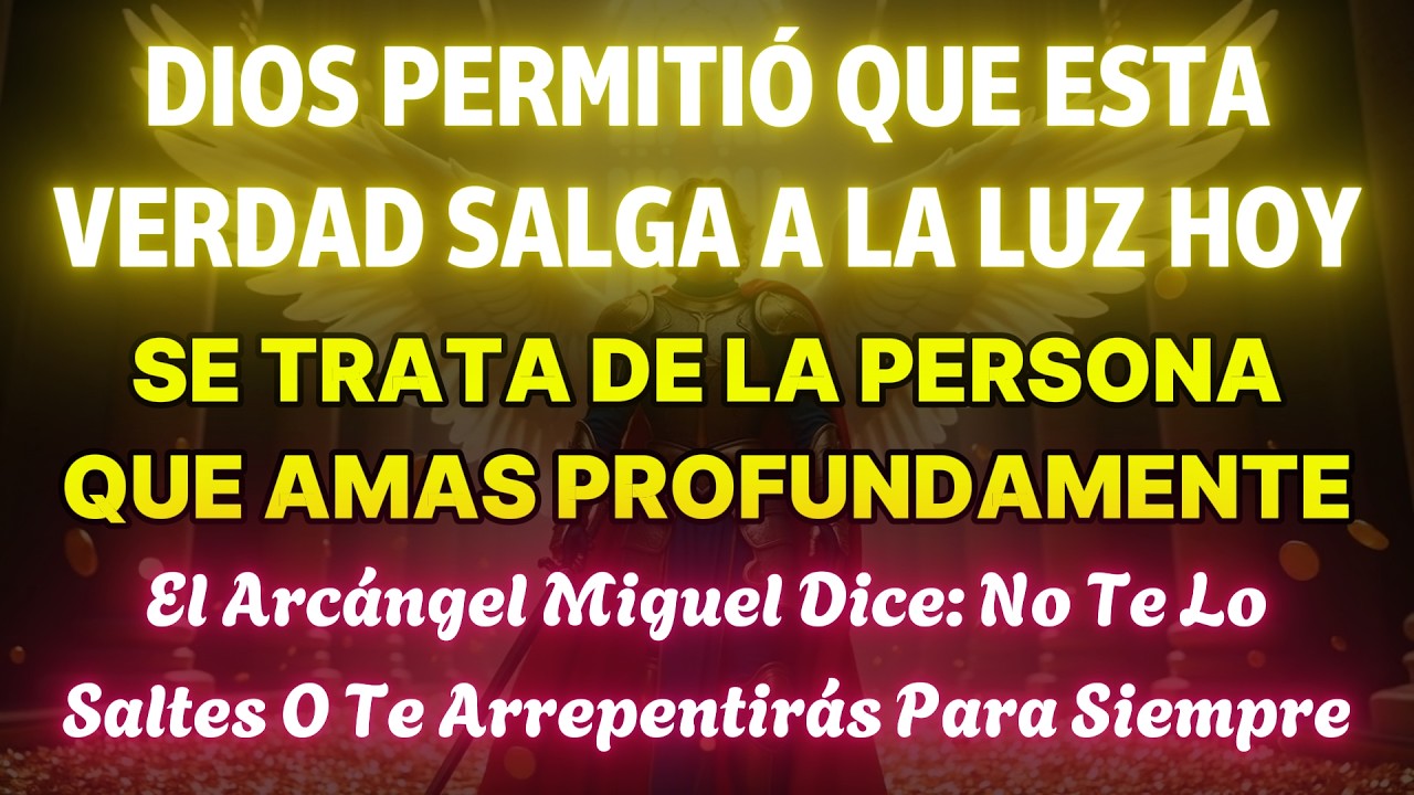 Dios Permitió Que Esta Verdad Saliera Hoy, Es Sobre La Persona Que Amás Profundamente. Arcángel Migu