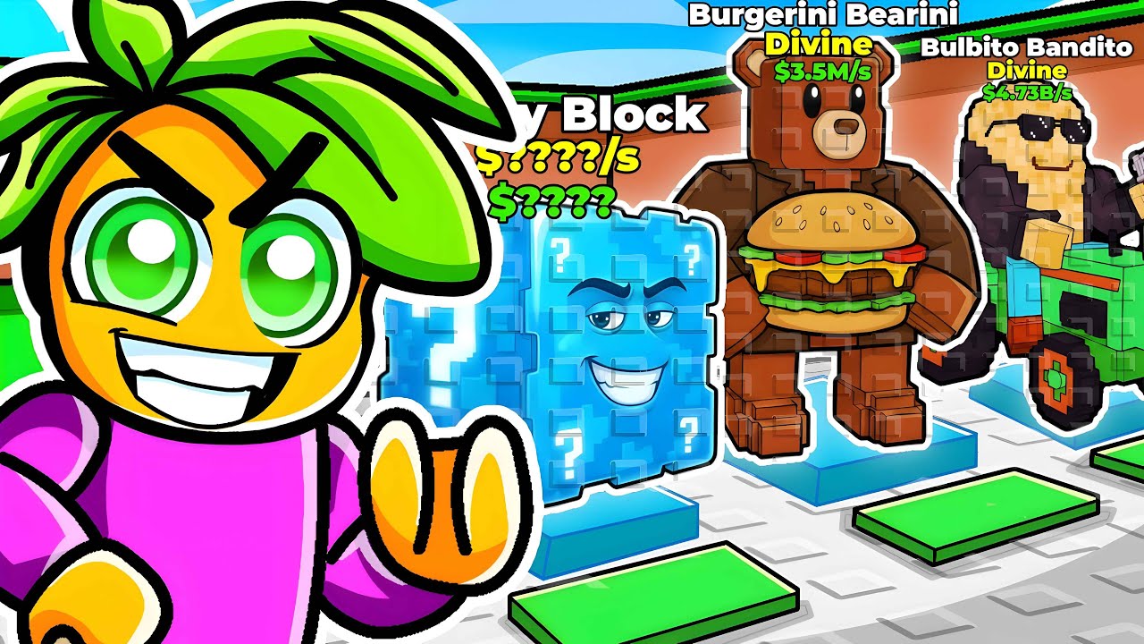 TRADE DIVINE BRAINROTS in Entkomme dem Tsunami für Brainrots!