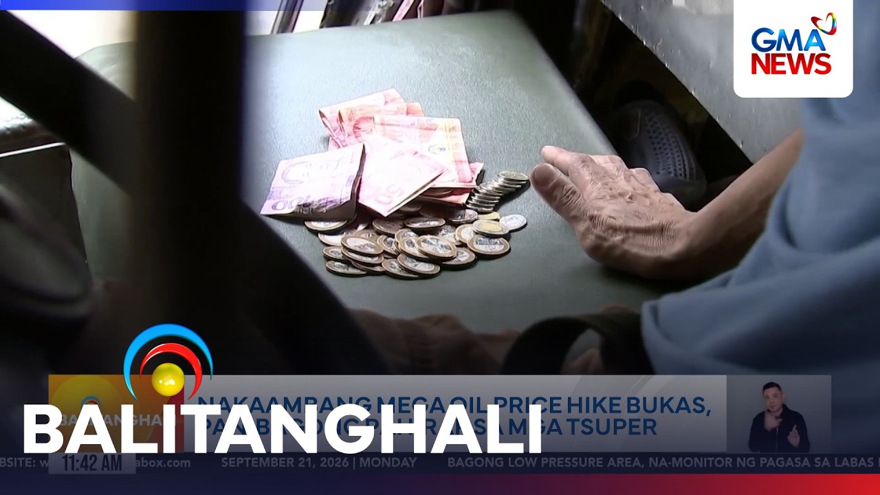 Nakaambang mega oil price hike bukas, panibagong pahirap sa mga tsuper | Balitanghali