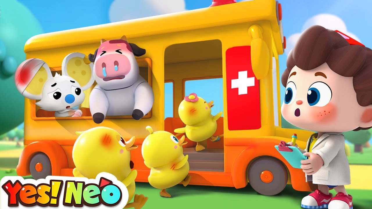 🔴LIVE | Wheels On the Ambulance | Ambulance Rescue Team | Nursery Rhymes & Kids Songs | Yes! Neo