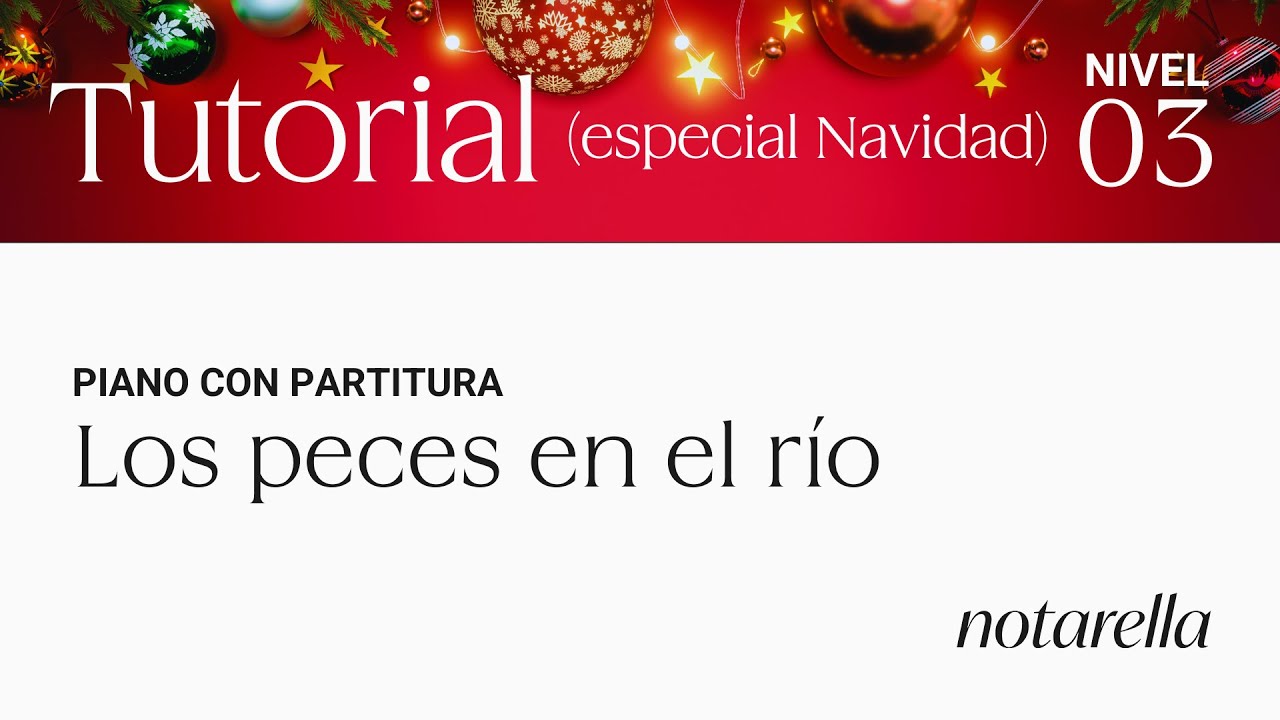 Cómo tocar con el piano el villancico 