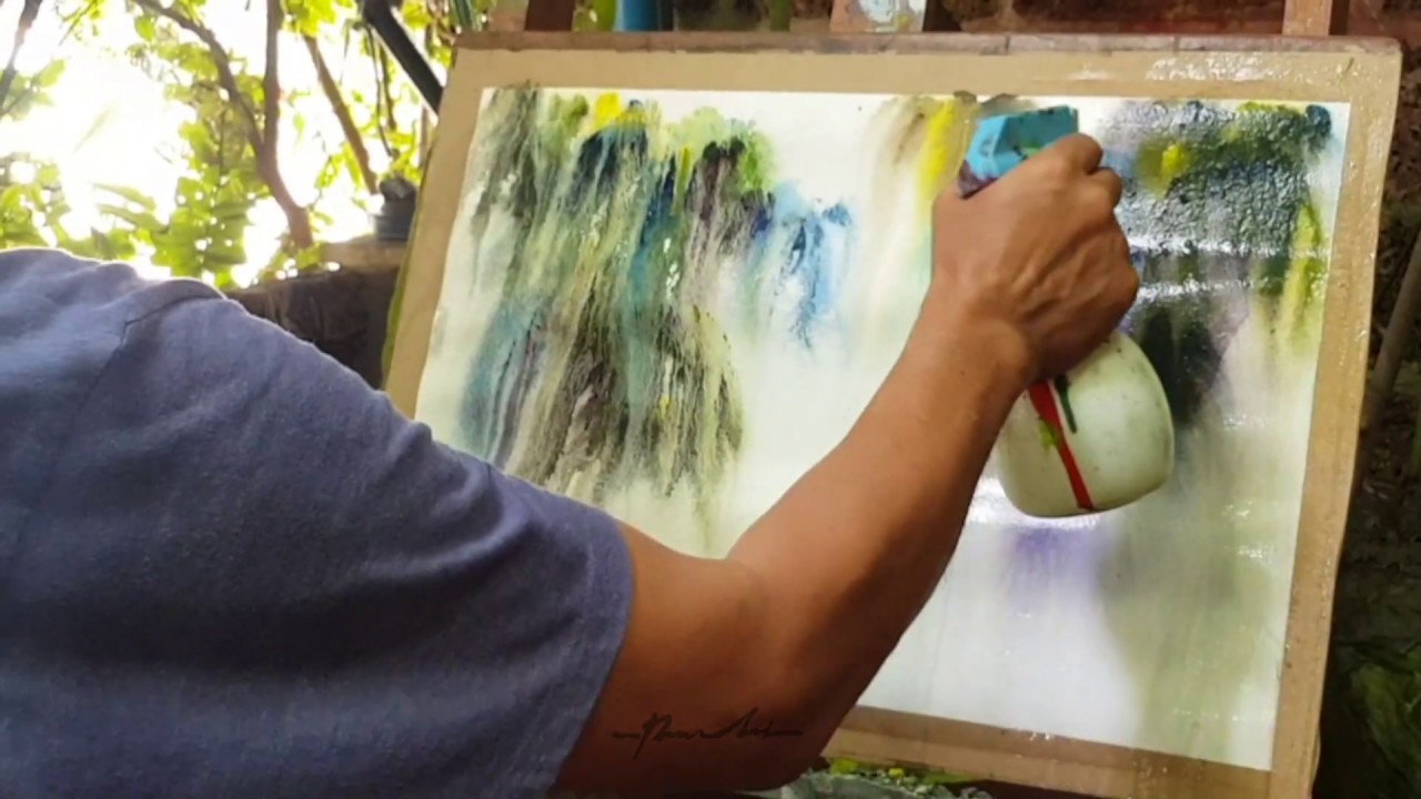 Foggy water color (ฟ้อกกี้สีน้ำ) By Pornchai lerttamasiri