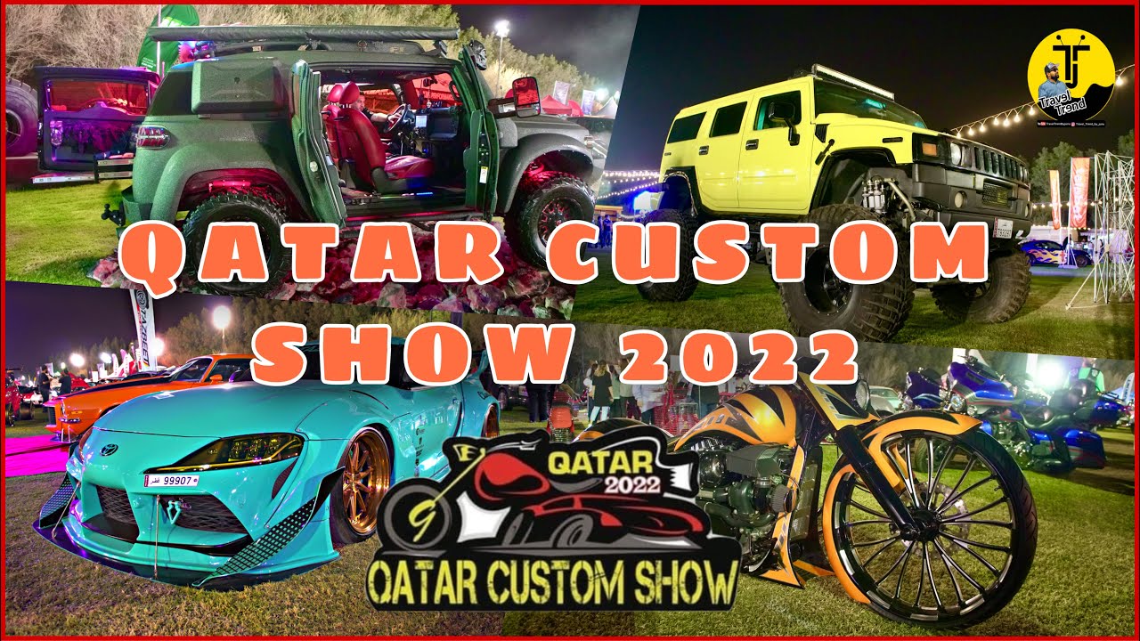 QATAR CUSTOM SHOW 2022 | QATAR RACING CLUB | QATAR MODIFIED CAR SHOW | 4K | VLOG # 068