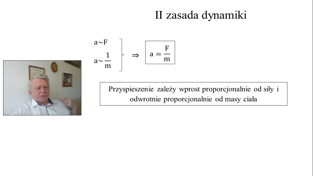 2.Druga zasada dynamiki