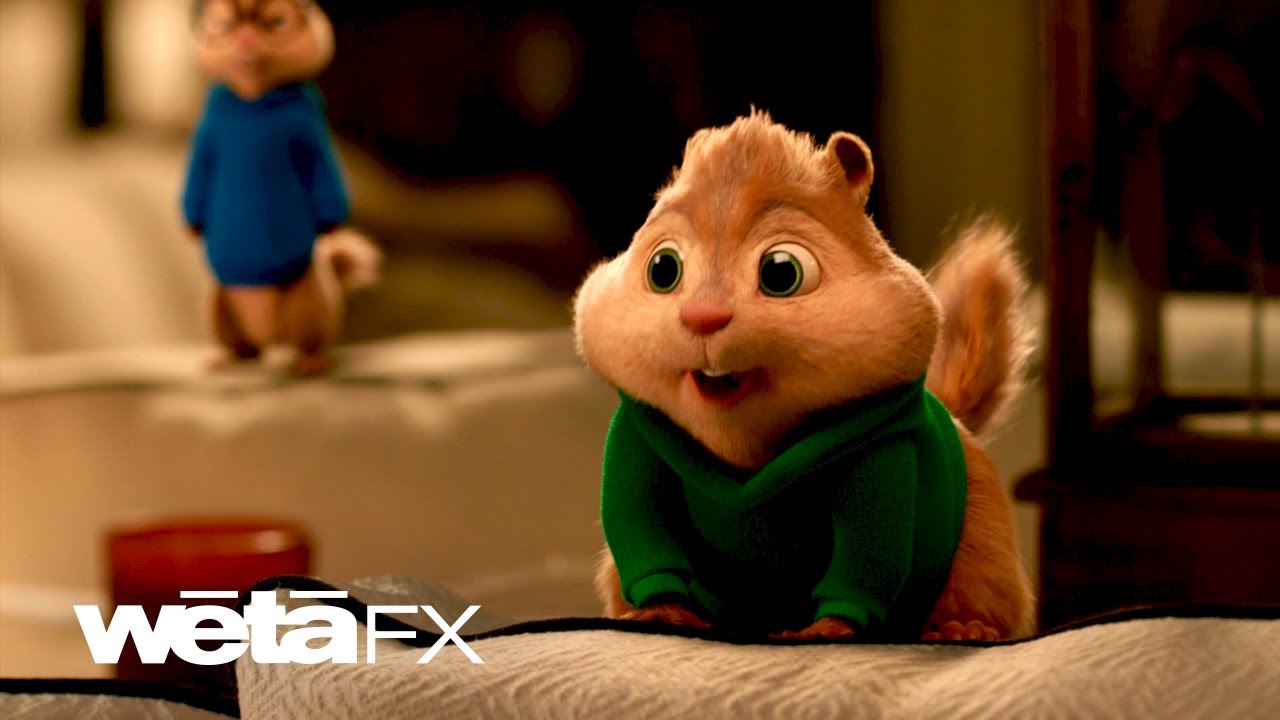 How Theodore Was Made | Alvin and the Chipmunks: The Road Chip VFX Breakdown | Wētā FX