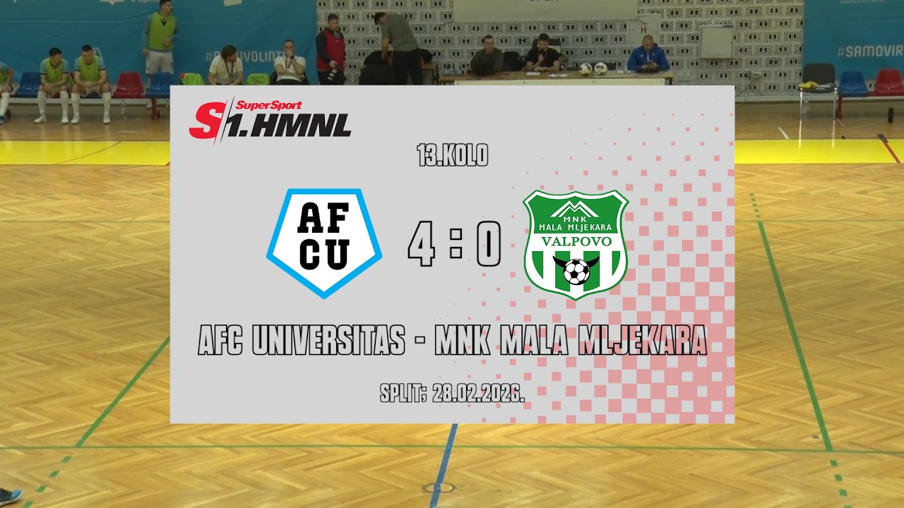 UMN_TV 1HMNL_AFCU - MNK Mala Mljekara (Sažetak)