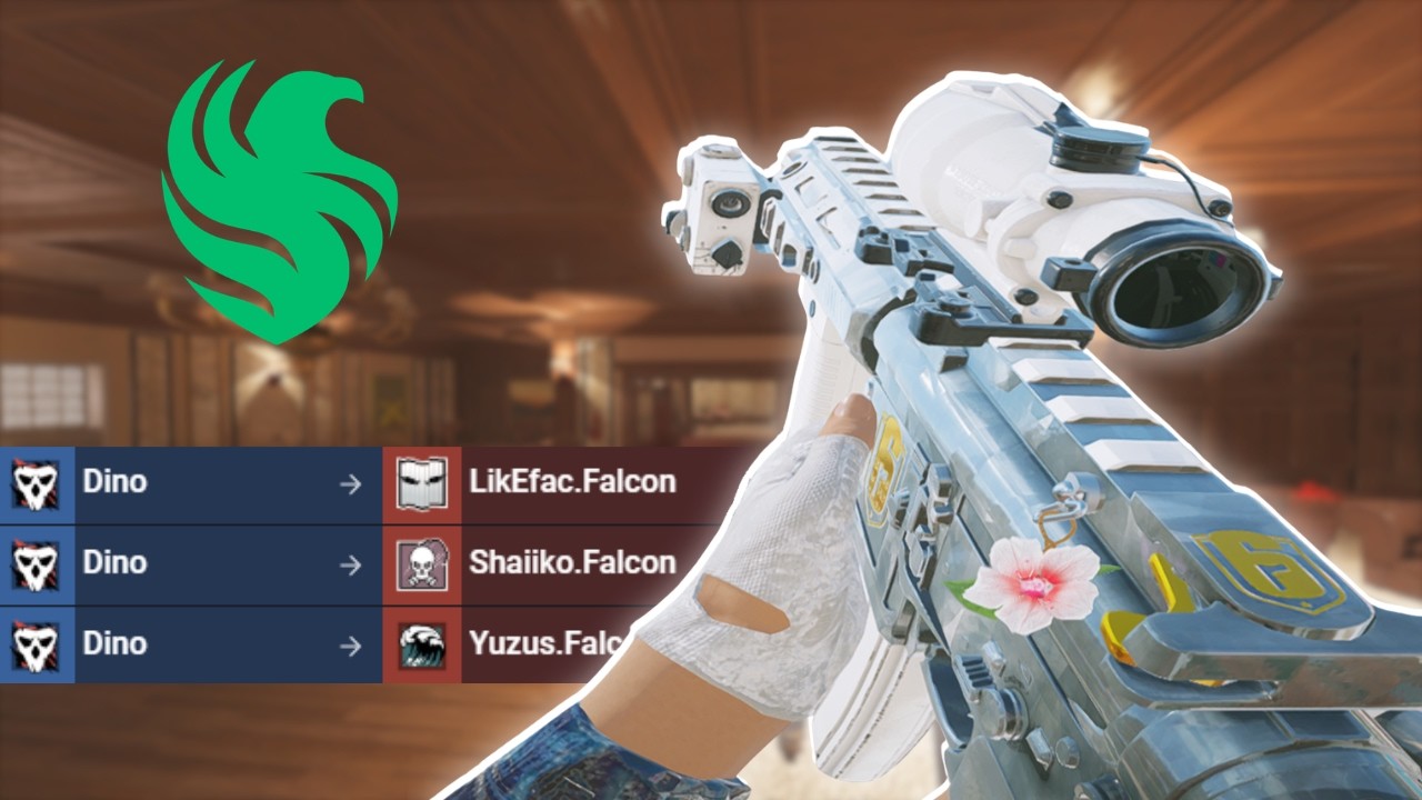 Победа над командой Falcons в рейтинговом матче - Rainbow Six Siege
