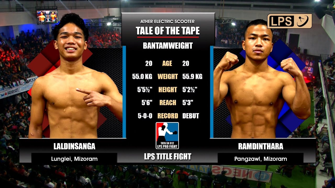 LPS PRO FIGHT TITLE FIGHT | LALDINSANGA VS RAMDINTHARA | FULL FIGHT 🥊