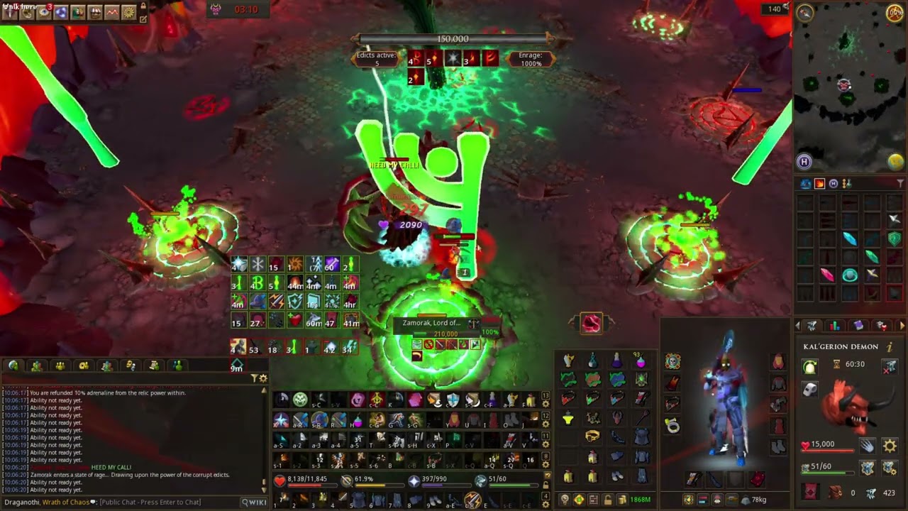 Solo Zamorak Master Timer (Scuffed 5:00)