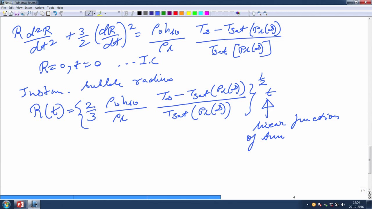 Lec39 Boiling II Bubble dynamics