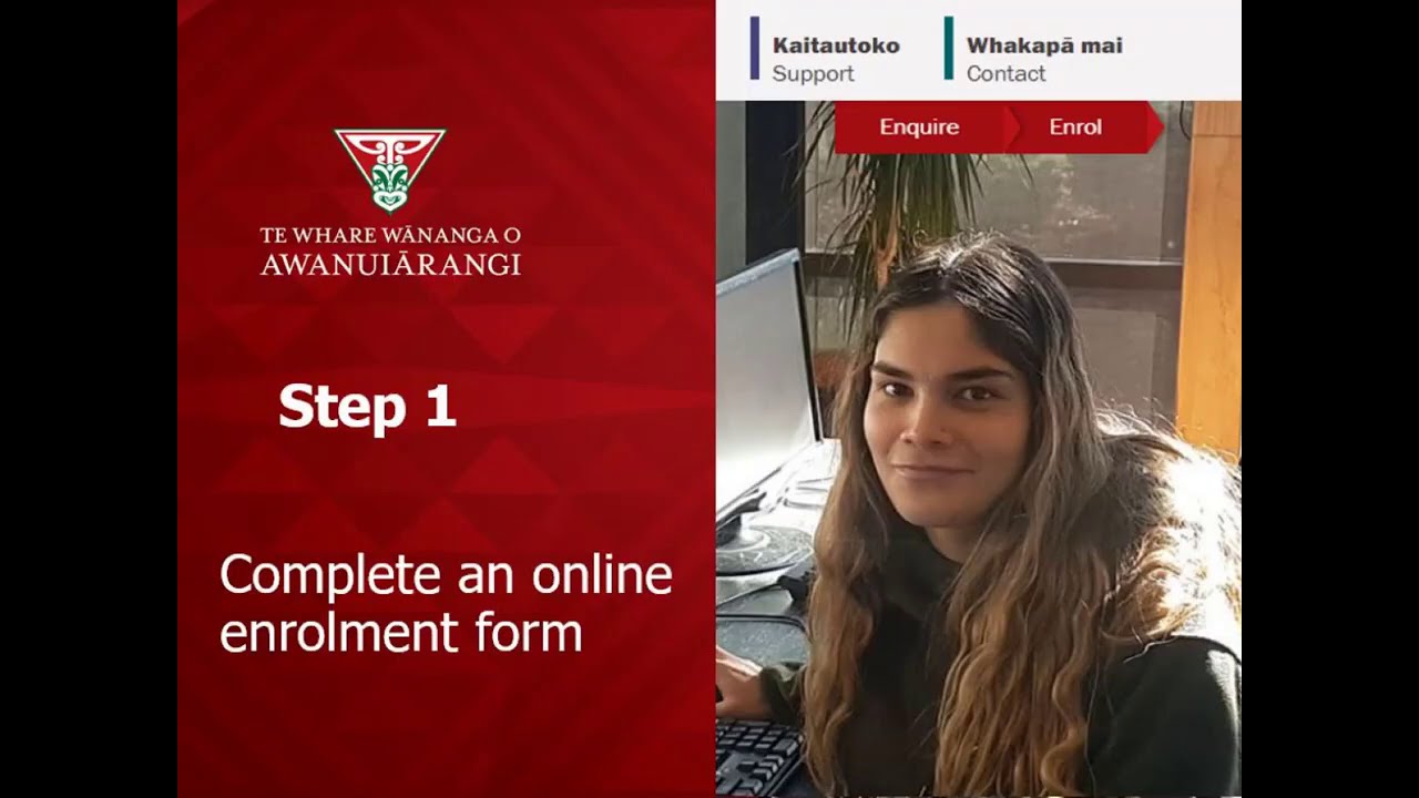 How to Enrol Online