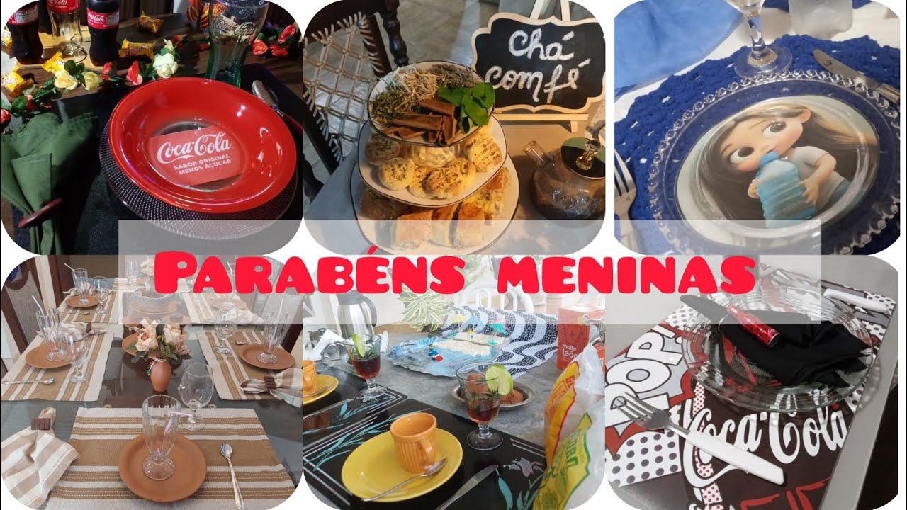 MESA POSTA DAS INSCRITAS DO CANAL, PARABÉNS MENINAS!🥰