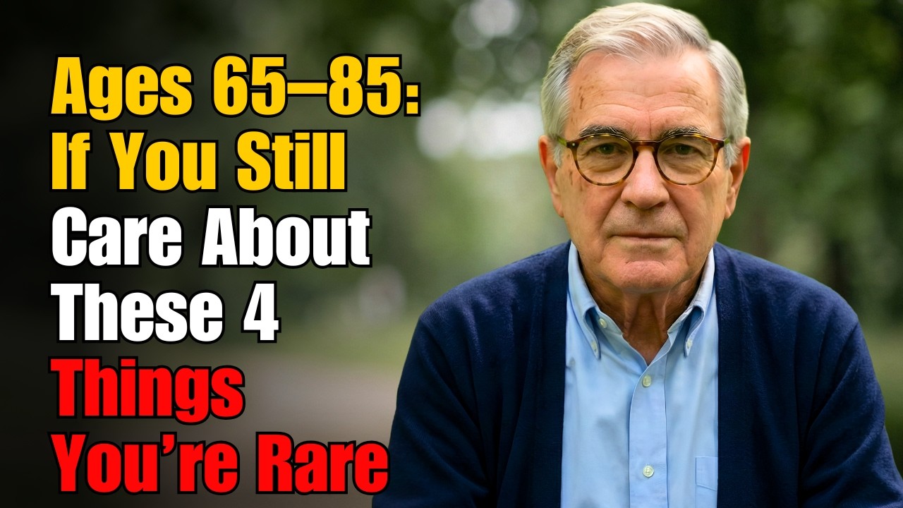 Ages 65–85: If You Still Care About These 4 Things, You’re Rare