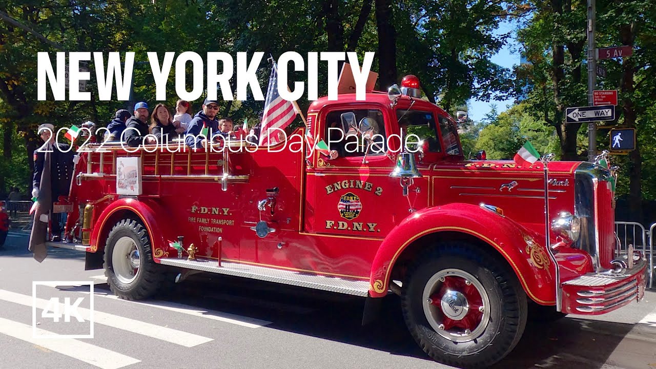 New York City Columbus Day Parade 2022
