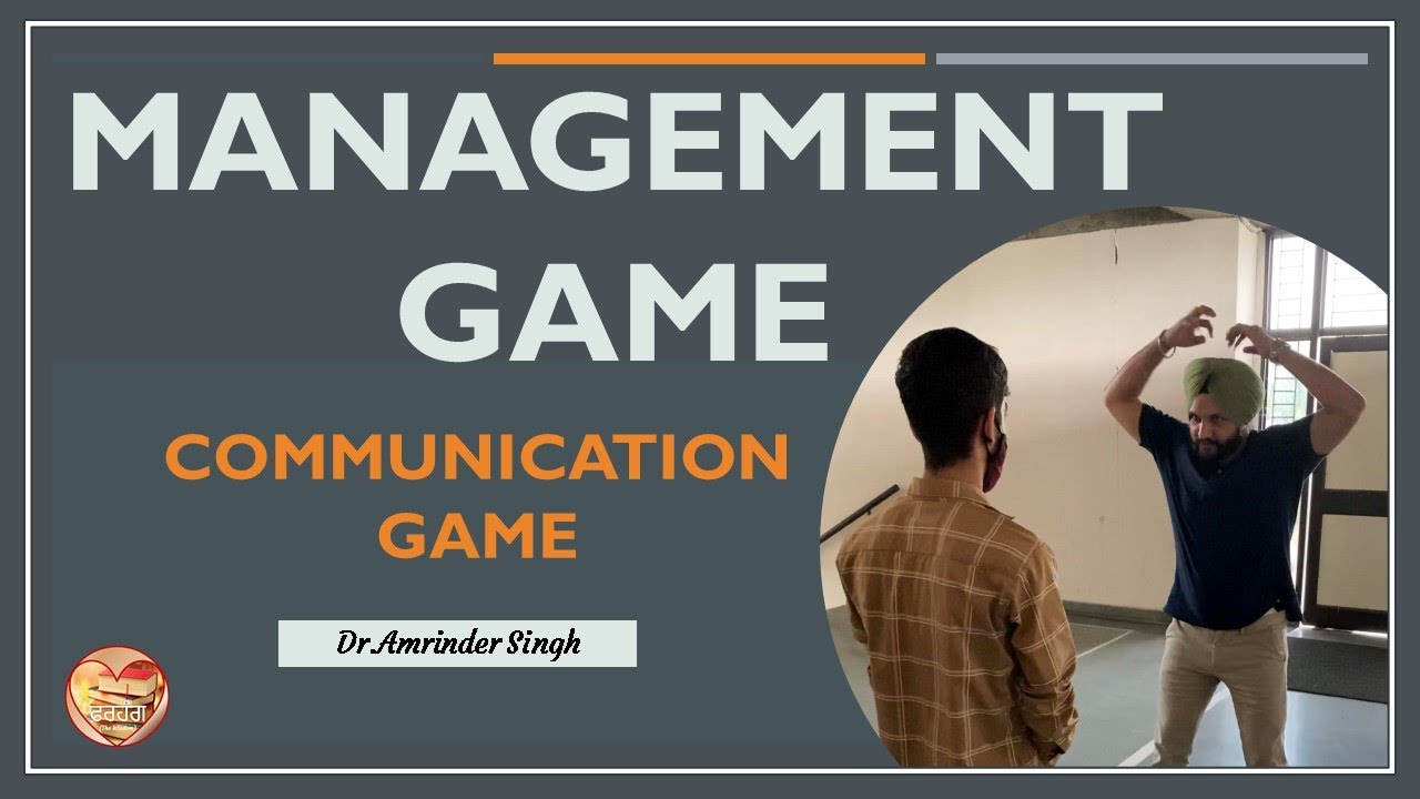 Communication Games | Management Games | Learning through fun | GCCBA-50 | M.Com | MBA | BBA | B.Com