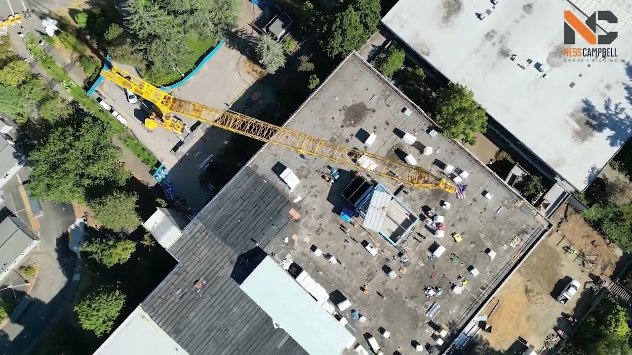 NessCampbell Crane + Rigging PCC HVAC Lift