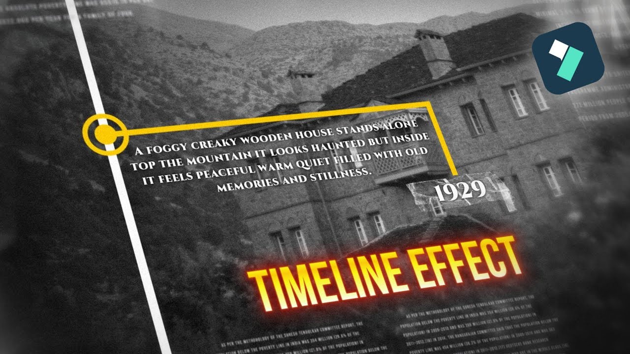 Epic Documentary Timeline Effect in Minutes | Filmora Tutorial