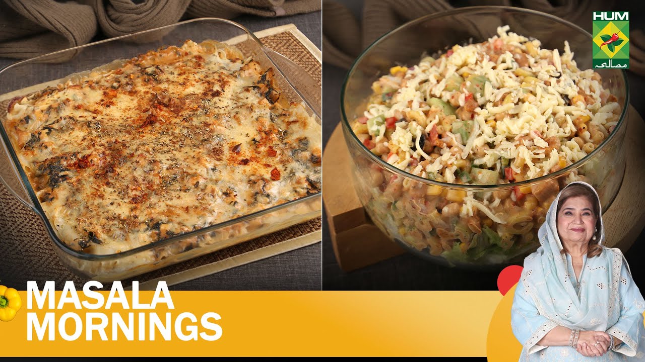 Tuscan Chicken Lasagna & Grilled Chicken Salad | Masala Mornings | Chef Shireen | 17 Jan 24 MasalaTV