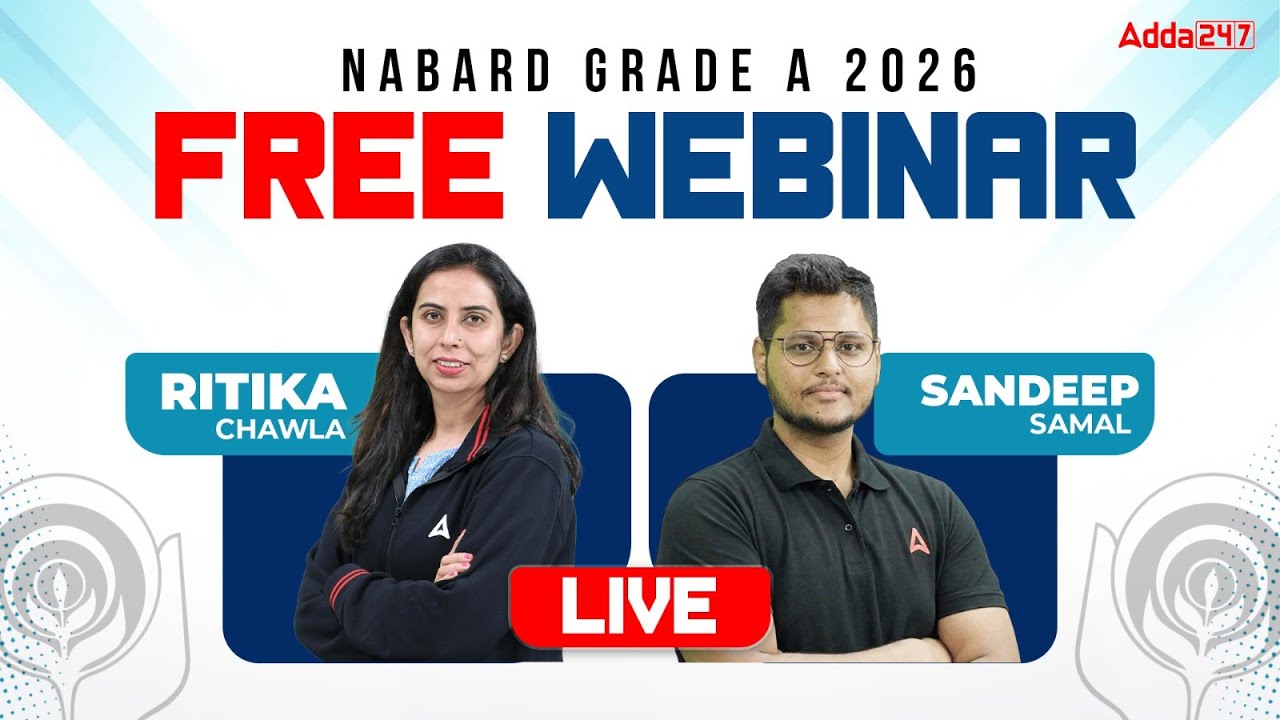 Live Webinar: NABARD Grade A 2026 | NABARD Grade A Syllabus, Booklist&Strategy सवाल आपके जवाब हमारे