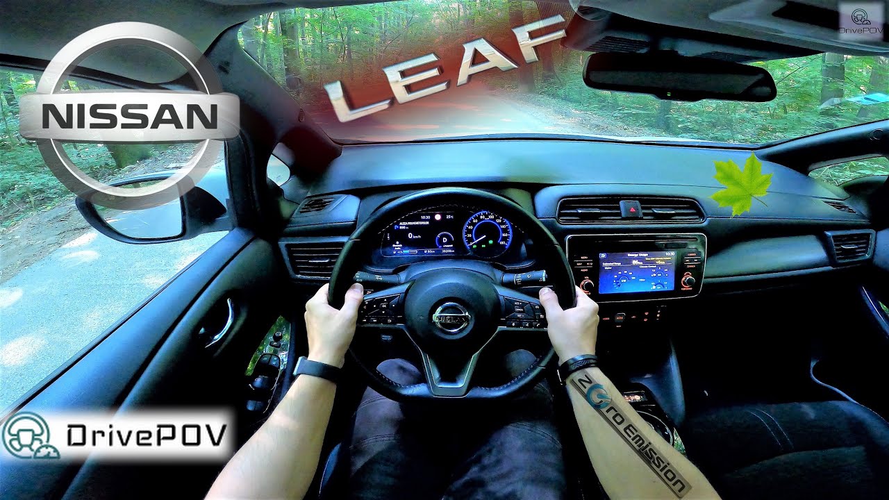 Nissan Leaf II 40kWh 2019 | 150HP-320NM | POV TEST DRIVE, POV ACCELERATION, TOP SPEED | #DrivePOV