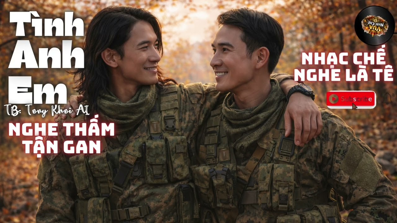 Tình Anh Em - Nhạc Chế Nghe Thấm Tận Gan - Nhạc Chế Nghe Là Tê - Ca sĩ Tony Khoi AI