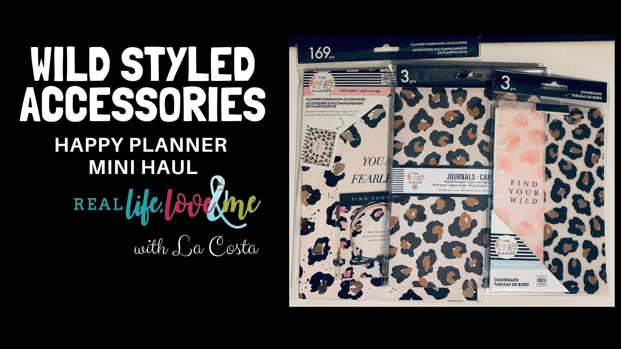 Mini Haul from Jo'Anns // Happy Planner Wild Styled Accessories