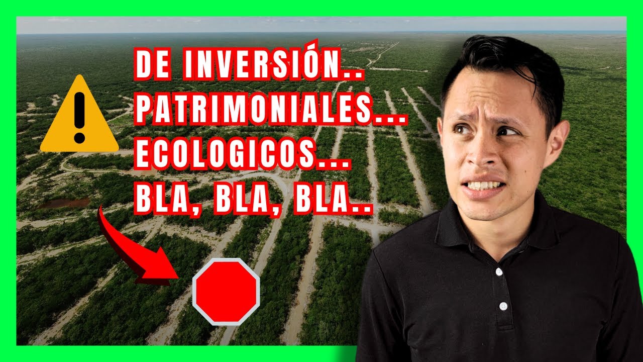 🙅 Terrenos que NO CONVIENE INVERTIR en Yucat&aacute;n | Terrenos M&eacute;rida Yucat&aacute;n
