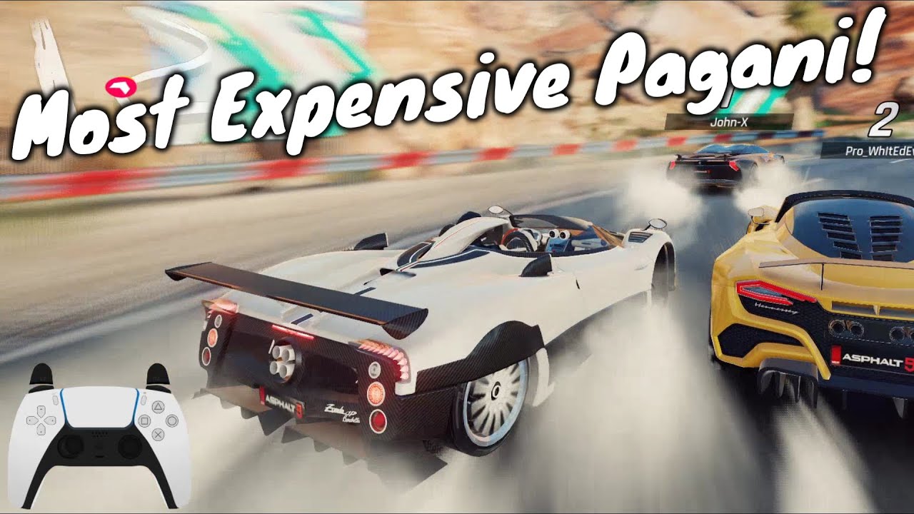 Most Expensive Pagani! | Asphalt 9 5* Golden Pagani Zonda HP Barchetta Multiplayer