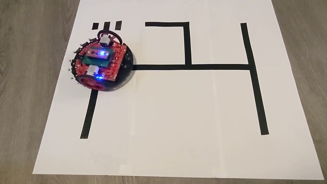 TI-RSLK Maze Solver (with WebFPGA as the controller)