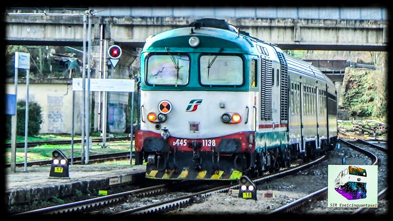 Stazione di Siena, il grande regno dei treni diesel