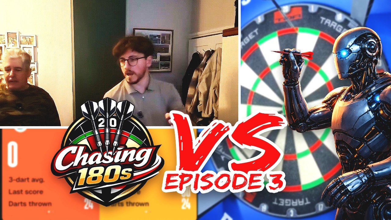 Chasing180s Vs The Dart Bot / Episode 3 #darts #dartcounter
