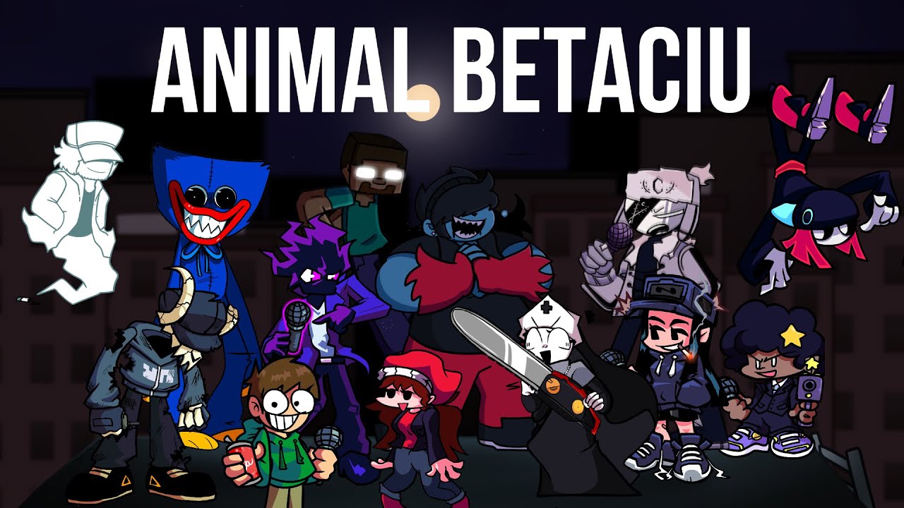Animal But Everyone Sings It 🔥 (FNF Different Characters Sings It)