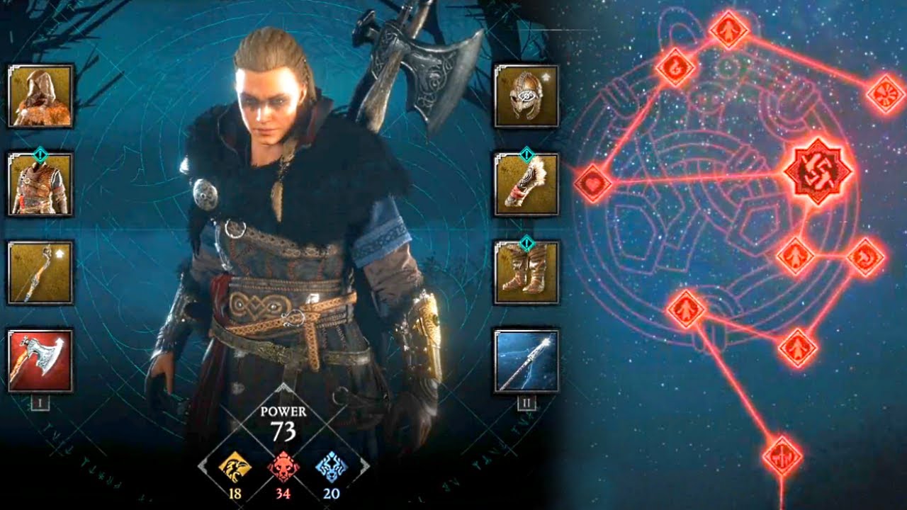 Assassins Creed Valhalla - Skill Tree, Abilities, & Customization (EARLY GAMEPLAY)