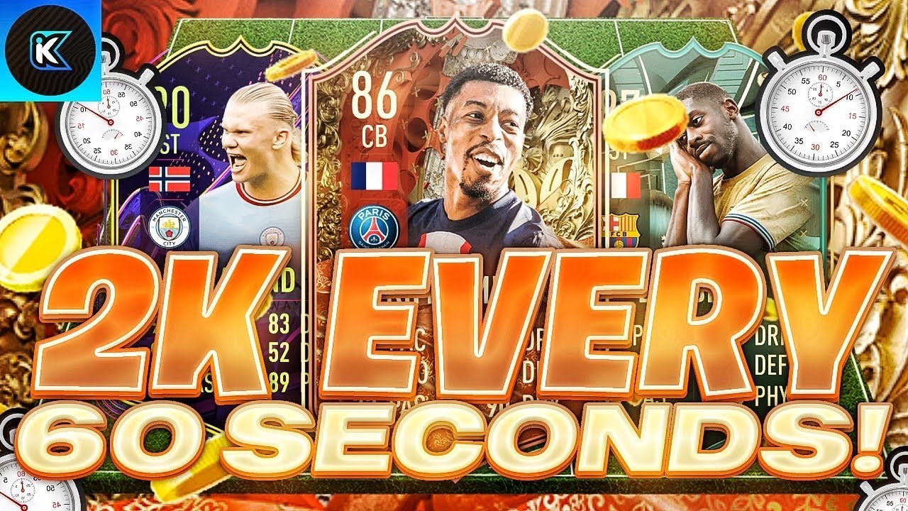 OMG! 2K EVERY 60 SECONDS FIFA 23 BEST TRADING METHOD (FIFA 23 SNIPING FILTERS & FLIPPING)
