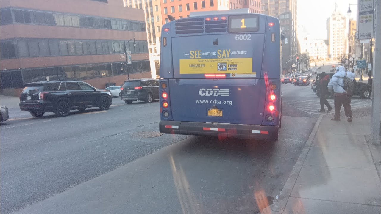 CDTA NEW FLYER 6002 ON ROUTE 1 
