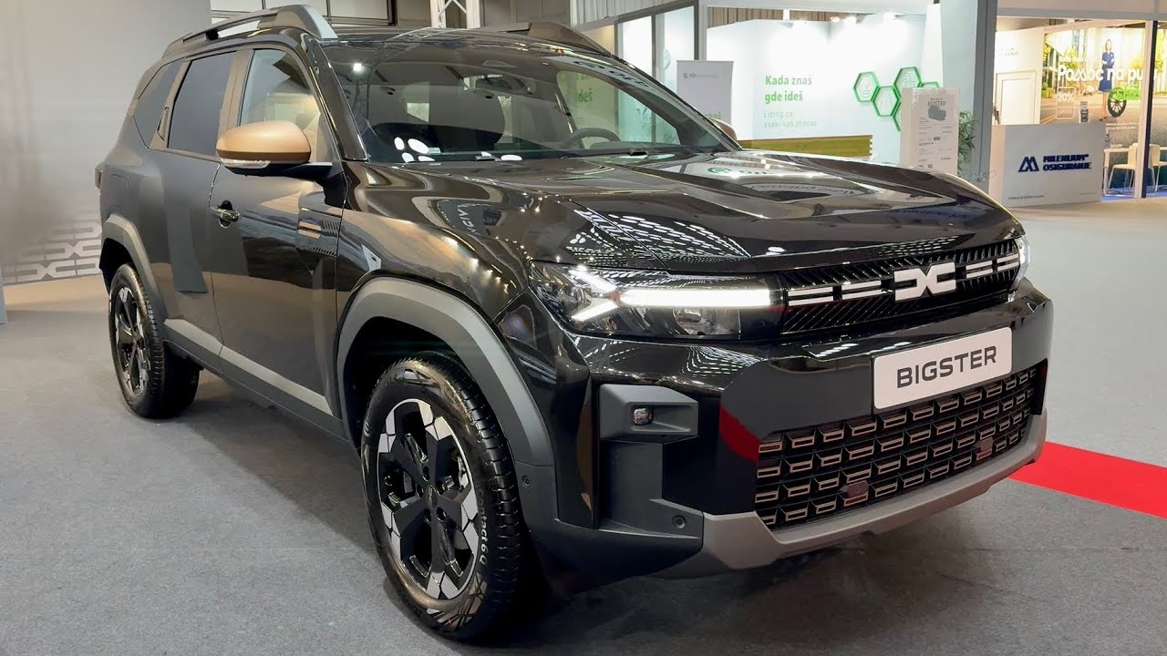 DACIA BIGSTER 2026 &ndash; PIERWSZE SPOJRZENIE I RECENZJA WIZUALNA (NOWY łagodny hybrydowy model G 140,...