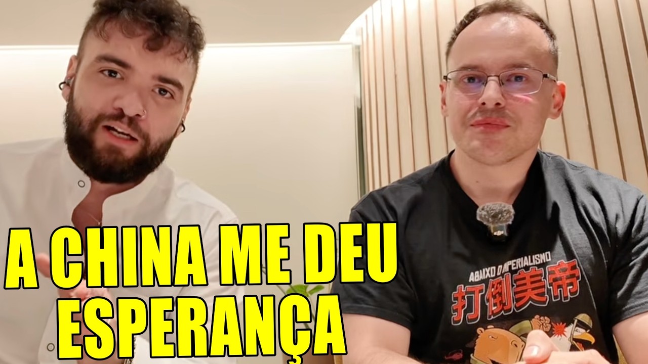 A CHINA TRAZ ESPERANÇA PARA O MUNDO feat @tiagosantinelli