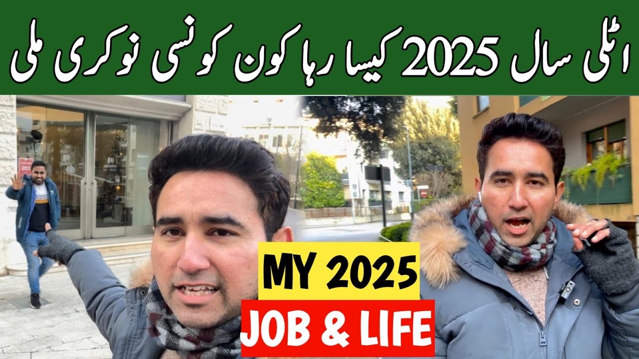 HOW WAS MY 2025 IN ITALY ! JOBS & FUTURE IN ITALY !
