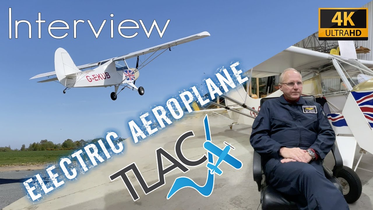 Electric Aeroplane - E-KUB Interview with Test Pilot Dr. Guy Gratton - 4K