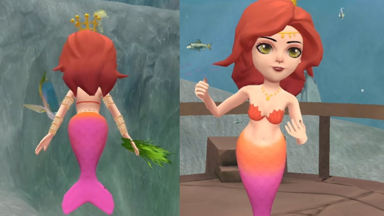 Mermaid Games: Magic Princess Episode 1 Gameplay Walkthrough - Mermaid Simulator 2023