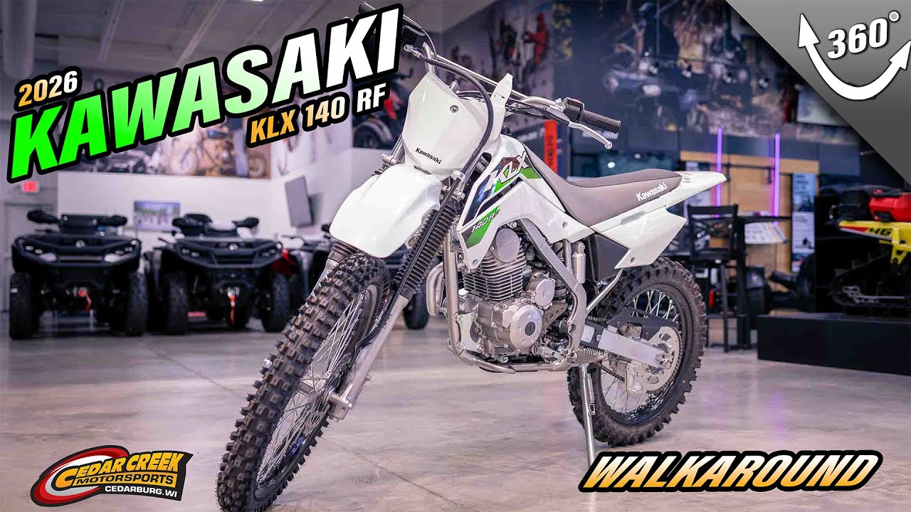 Walkaround | 2026 Kawasaki KLX&reg;140R F