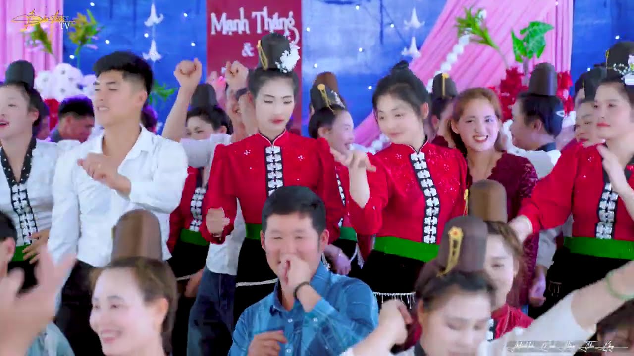 NHẢY CỰC SUNG TẠI LỄ THÀNH HÔN [ MẠNH THẮNG - THU HỒNG ] BẢN NONG BON - MƯỜNG KHIÊNG