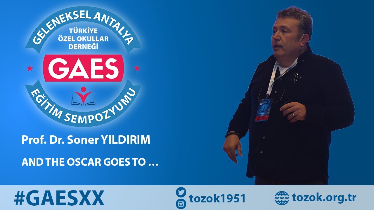 Prof. Dr. Soner YILDIRIM - 20. Geleneksel Antalya Eğitim Sempozyumu