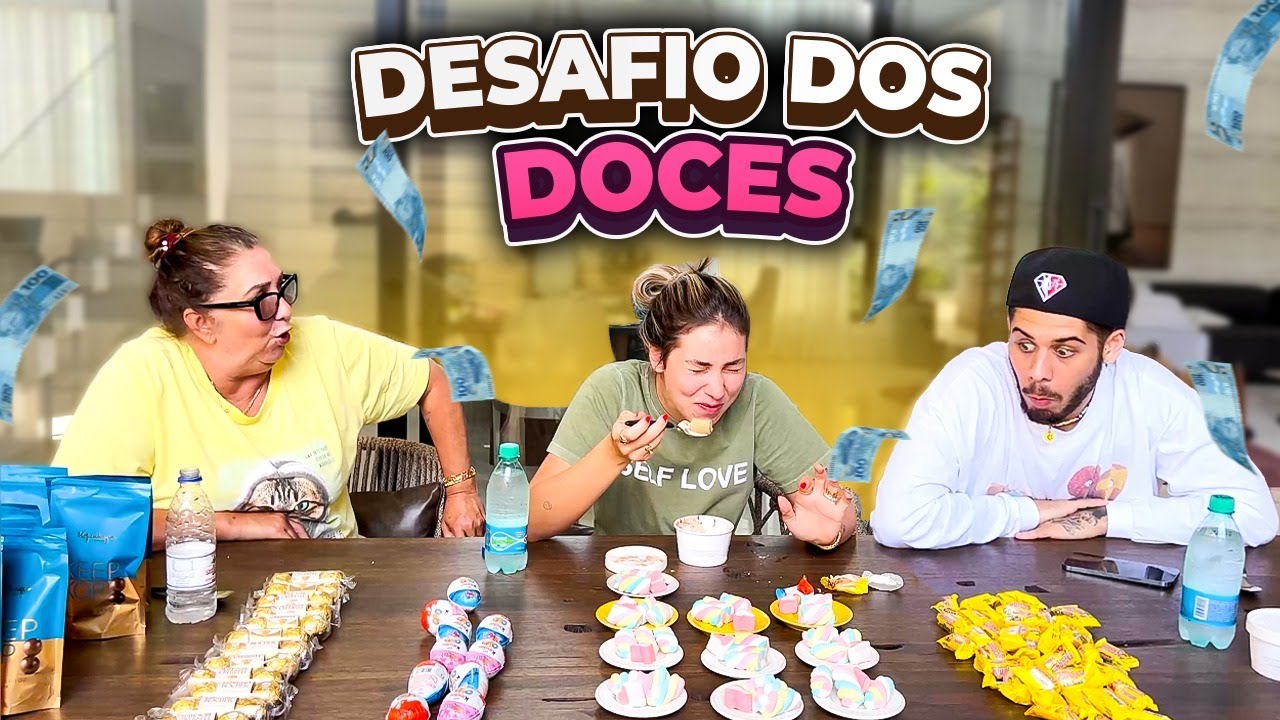 TODO DOCE QUE VOCÊ COMER EU VOU PAGAR!!