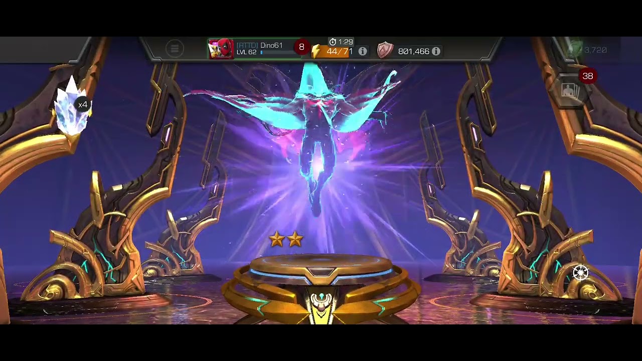 War showcase science path w skill champions for crystal rewards 