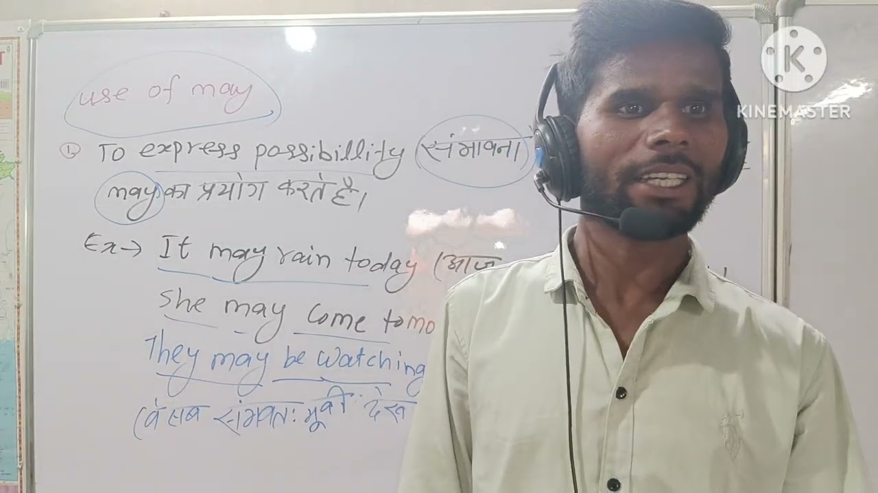 SSC EXAM |  ENGLISH GRAMMAR |  AUXILIARY VERB |  USE OF MAY |  BY RAMCHANDRA SIR 