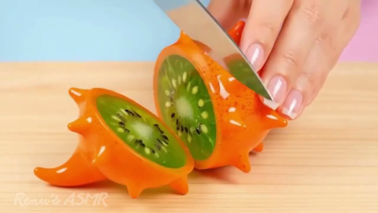 Satisfying AI ASMR Glass Cutting Video