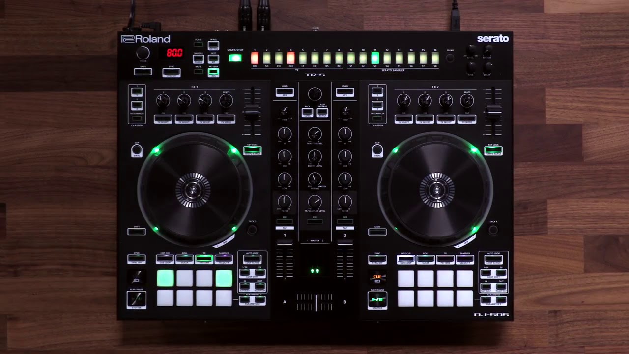 Roland DJ 505 Patrones del secuenciador