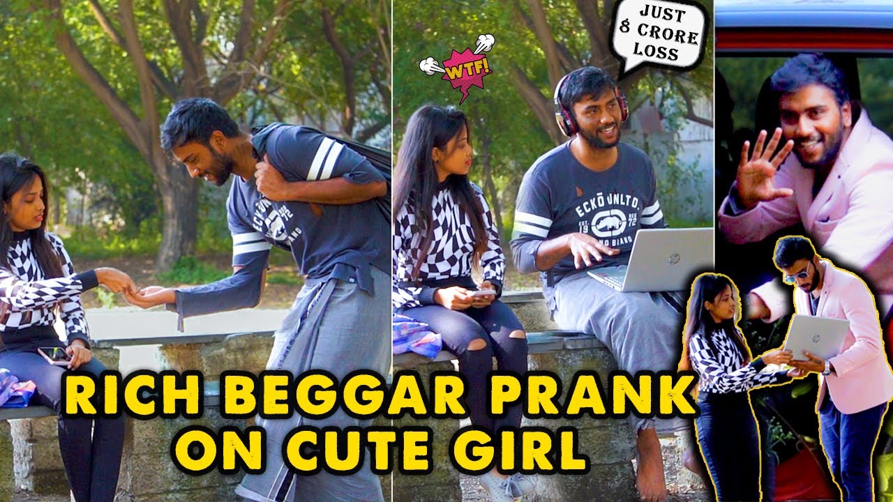 Нищий с машиной🚗 и iMac💻 розыгрыш🔥 | Богатый нищий розыгрыш над милой девушкой💸🔥 | Kovai Kusumbu ...