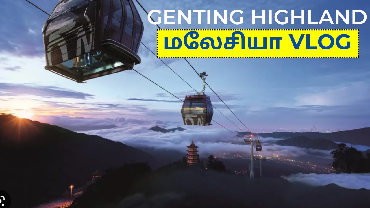 EP8| Genting Highland | cable car | Awana skyway bus from KL sentral | Malaysia trip from India vlog